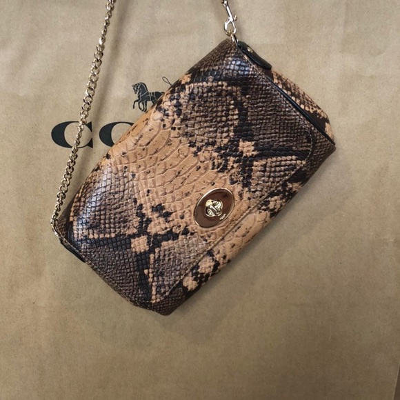 Coach Snake Mini Ruby Crossbody Handbag - Picture 7 of 7